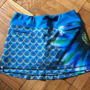 Ink N Burn Dragonfly running skort
